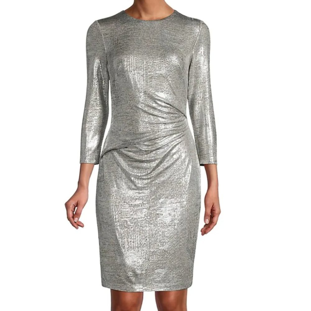 Silver/Metallic Dress